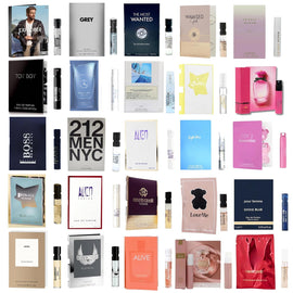 Perfume & Cologne Samples – 12 Designer Fragrances (6 for Men, 6 for Women) His & Hers Discovery Set