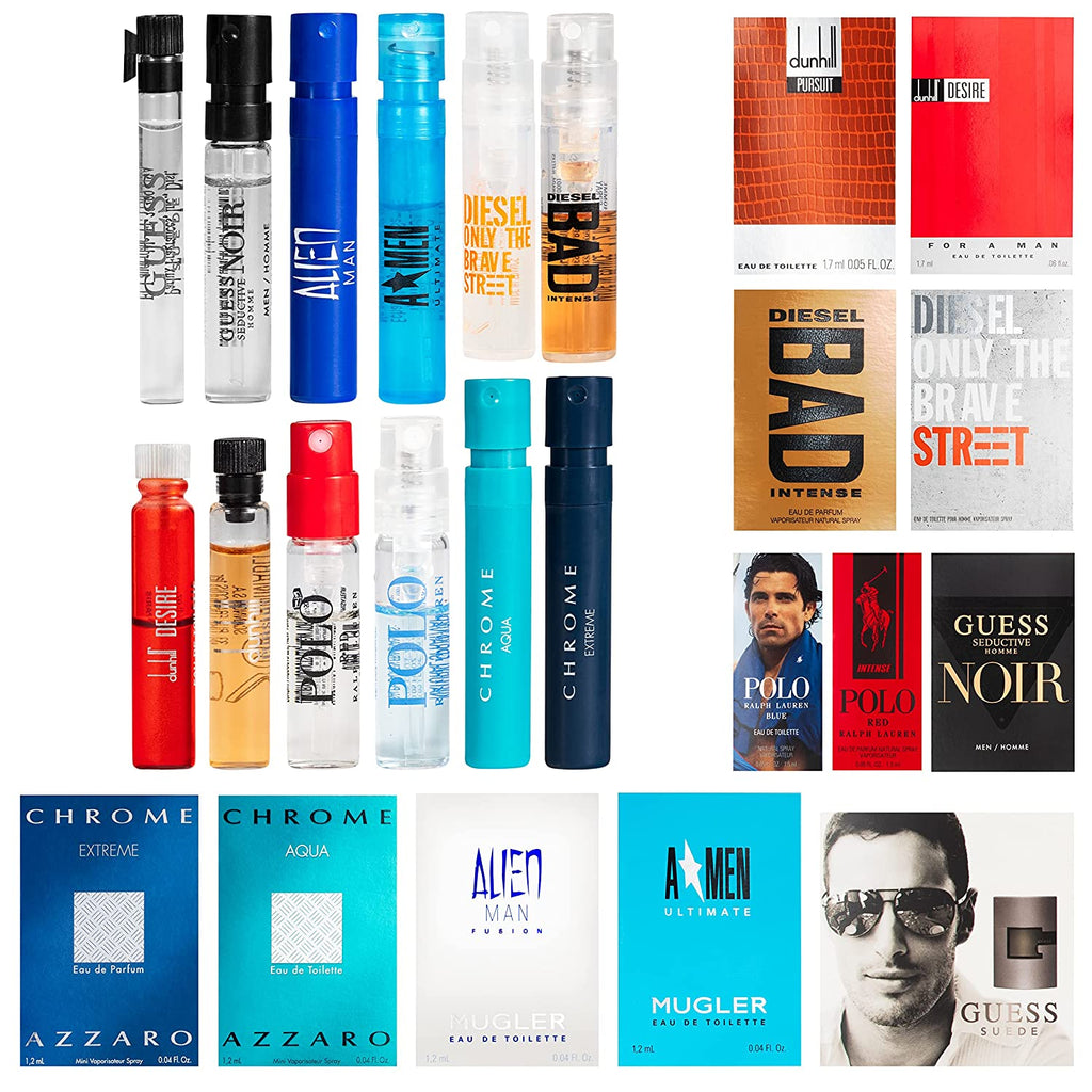 Star Rise Men's Perfume Sampler 12pcs Sample  